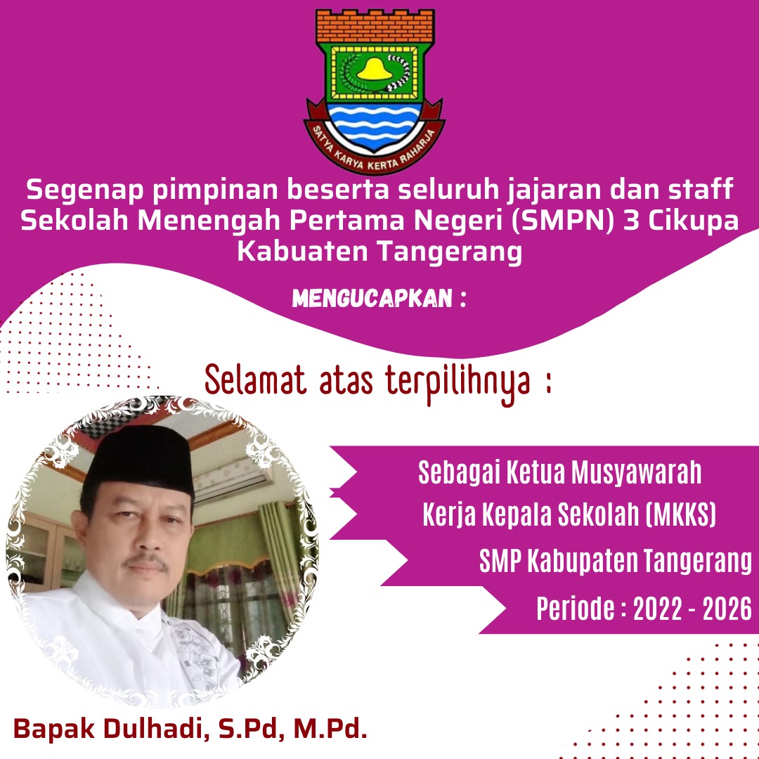 SMPN 3 Cikupa Kabupaten Tangerang