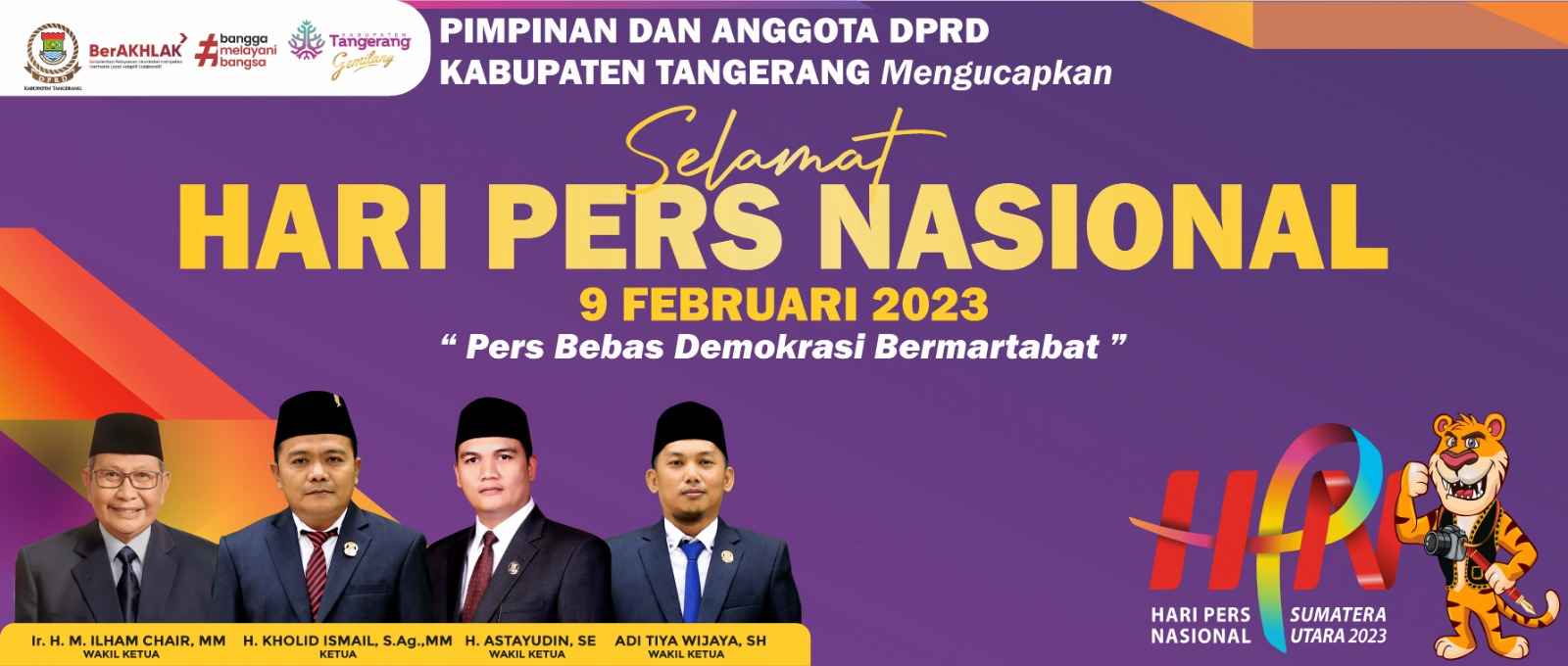 DPRD Kabupaten Tangerang – Hari Pers Nasional Tahun 2023