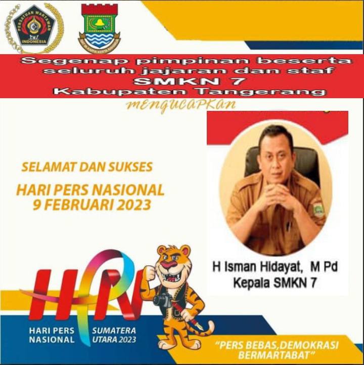 SMKN 7 Kabupaten Tangerang – Hari Pers Nasional 2023