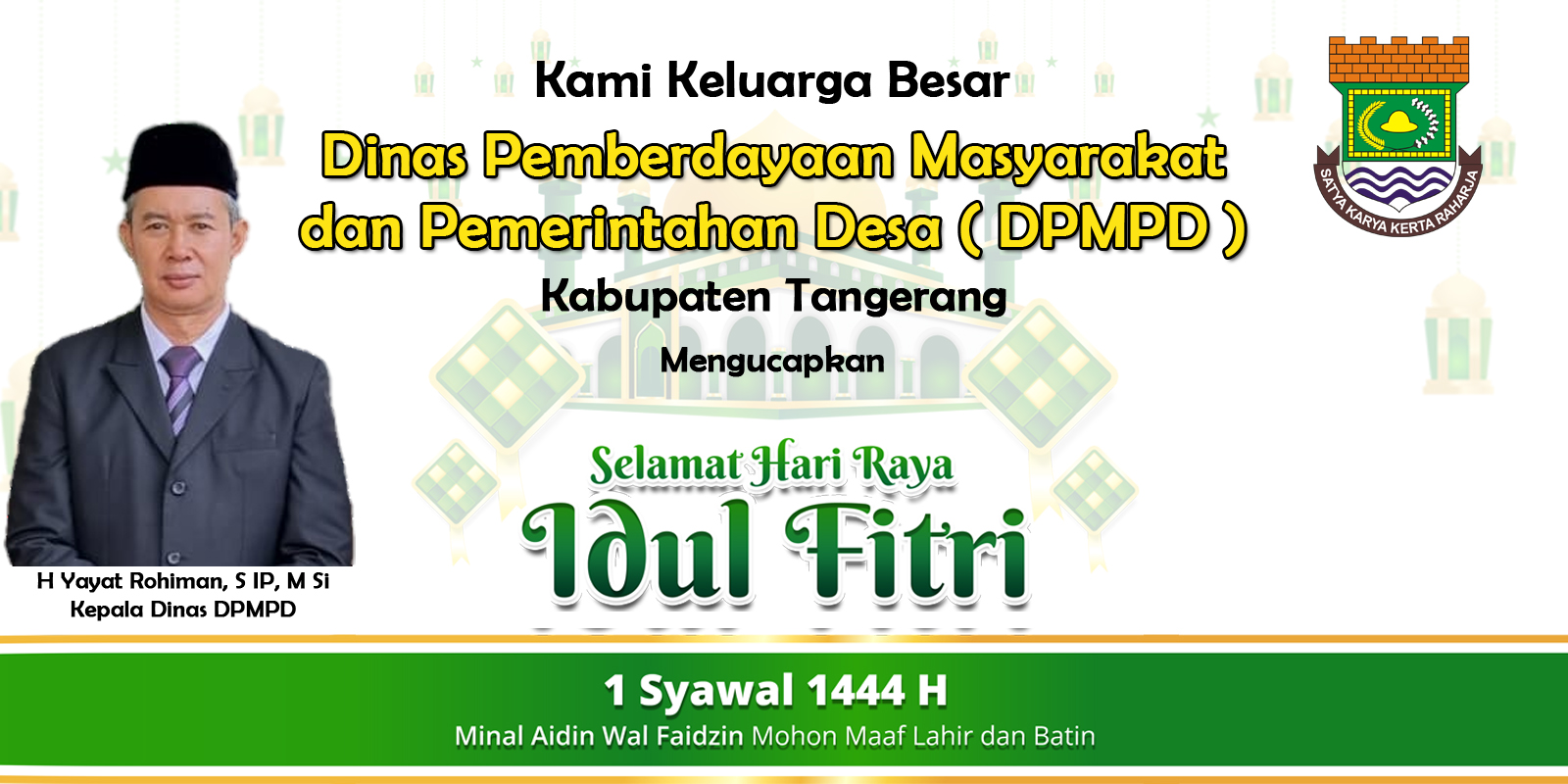 Dinas Pemberdayaan Masyarakat dan Pemerintahan Desa (DPMPD) Kabupaten Tangerang